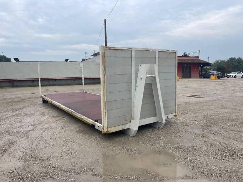 CONTAINER USATO A PIANALE SENZA SPONDE · 7,1 m · Rif. 24-U-150 — foto 5 di 16