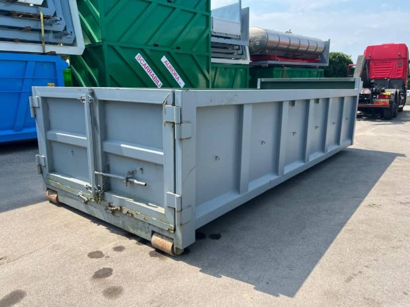 CONTAINER SCARRABILE NUOVO A CIELO APERTO PER INERTI · 6,2 m · 16 m³ · Rif. 25-N-34 — foto 3 di 6
