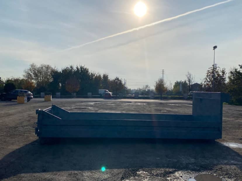 CONTAINER SCARRABILE NUOVO IN HARDOX PER INERTI · 5,5 m · Rif. 22-N-75 — foto 5 di 8