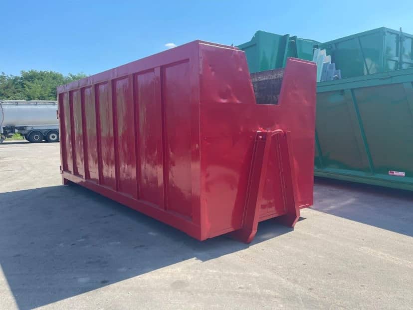 CONTAINER SCARRABILE USATO A CIELO APERTO PER INGOMBRANTI · 6,3 m · 34 m³ · Rif. 26-U-53 — foto 2 di 6