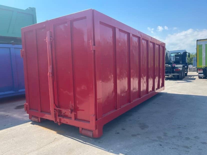 CONTAINER SCARRABILE USATO A CIELO APERTO PER INGOMBRANTI · 6,3 m · 34 m³ · Rif. 26-U-53 — foto 3 di 6