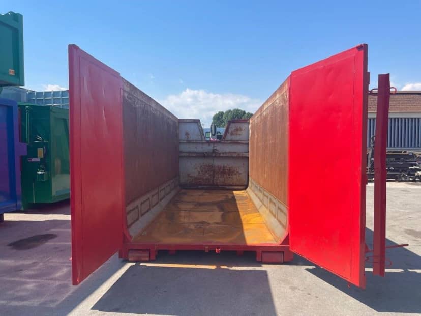 CONTAINER SCARRABILE USATO A CIELO APERTO PER INGOMBRANTI · 6,3 m · 34 m³ · Rif. 26-U-53 — foto 5 di 6