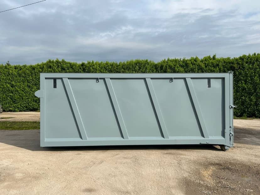 CONTAINER NUOVO SCARRABILE STAGNO CON TETTO FISSO PER SEGATURA · 6,25 m · 30 m³ · Rif. 23-N-29 — foto 4 di 8