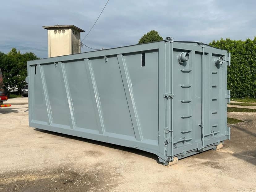 CONTAINER NUOVO SCARRABILE STAGNO CON TETTO FISSO PER SEGATURA · 6,25 m · 30 m³ · Rif. 23-N-29 — foto 5 di 8