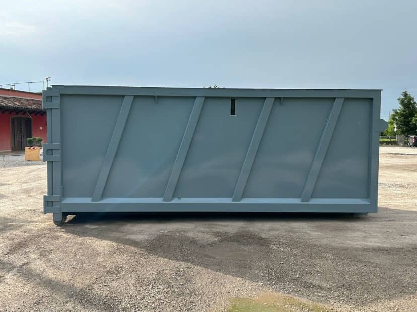 CONTAINER NUOVO SCARRABILE STAGNO CON TETTO FISSO PER SEGATURA · 6,25 m · 30 m³ · Rif. 23-N-29 — foto 8 di 8
