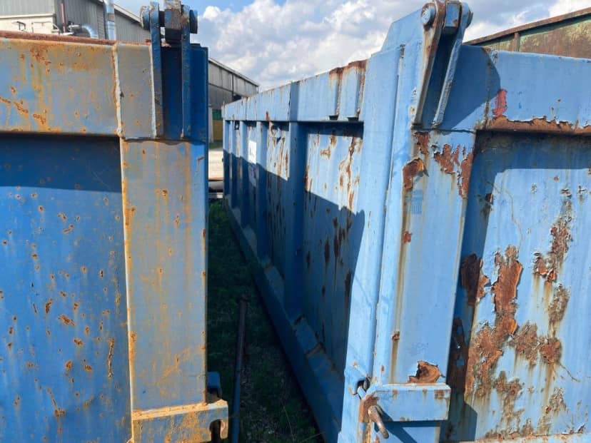 CONTAINER SCARRABILE USATO A CIELO APERTO PER INGOMBRANTI DA · 5 m · 15 m³ · Rif. 25-U-115 — foto 4 di 9