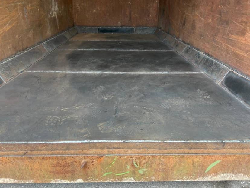 CONTAINER SCARRABILE USATO CON COPERCHIO PER INGOMBRANTI · 5 m · 25 m³ · Rif. 25-U-89 — foto 7 di 7