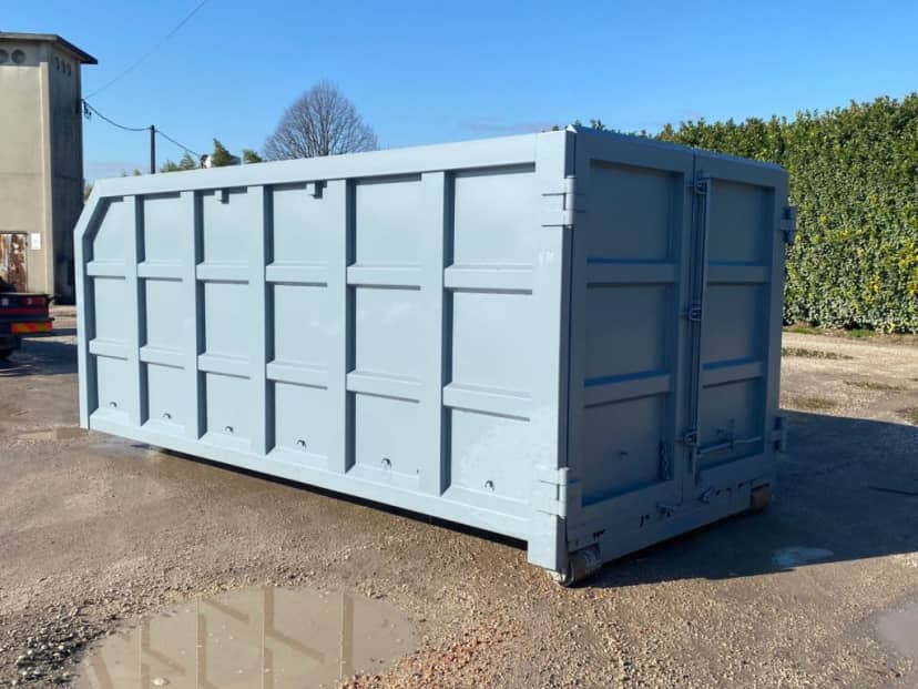 CONTAINER SCARRABILE NUOVO A CIELO APERTO IN HARDOX E APERTURA · 5 m · 24 m³ · Rif. 22-N-123 — foto 4 di 16