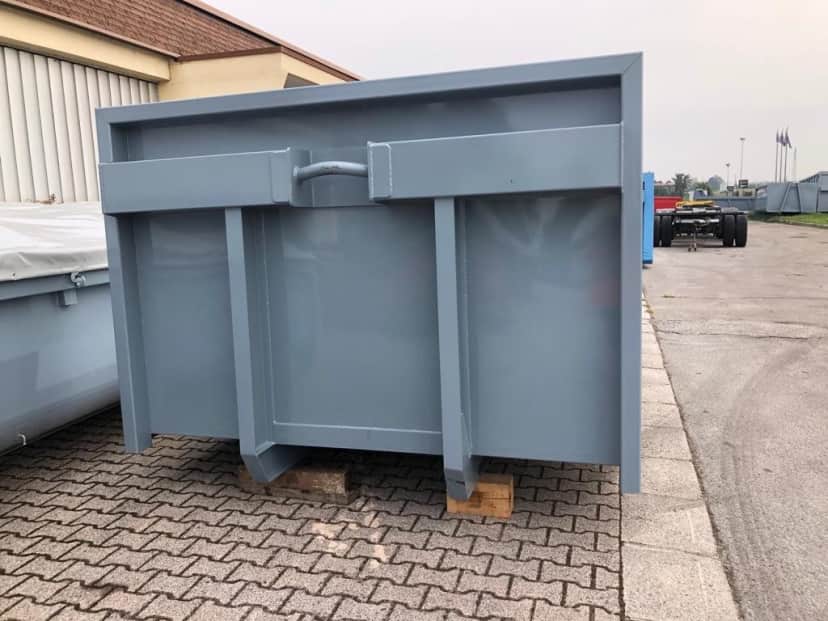 CONTAINER A PIANALE SENZA SPONDE CON CODA A ZERO PER CARICO MEZZI · 5,2 m · Rif. 22-N-26 — foto 5 di 5