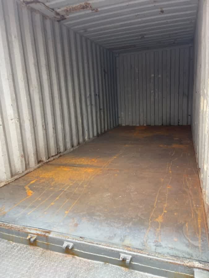 CONTAINER MARITTIMO USATO SCARRABILE CON APERTURA POSTERIORE E FONDO · 6 m · Rif. 24-U-89 — foto 12 di 12