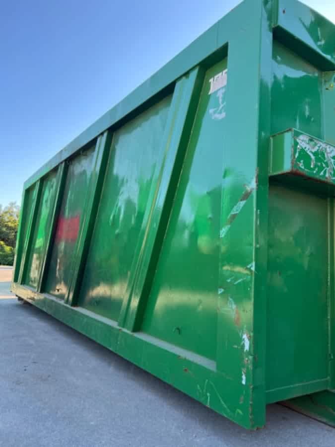 CONTAINER SCARRABILE USATO A CIELO APERTO PER INGOMBRANTI CON · 6,4 m · 33 m³ · Rif. 25-U-138 — foto 5 di 8
