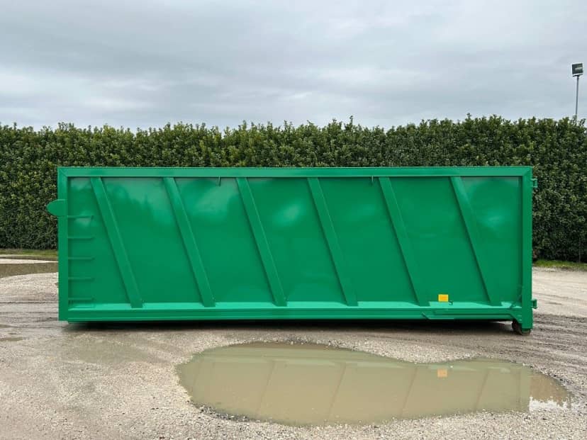 CONTAINER NUOVO SCARRABILE A CIELO APERTO PER INGOMBRANTI CON DUE · 7 m · 36 m³ · Rif. 24-N-11 — foto 3 di 8