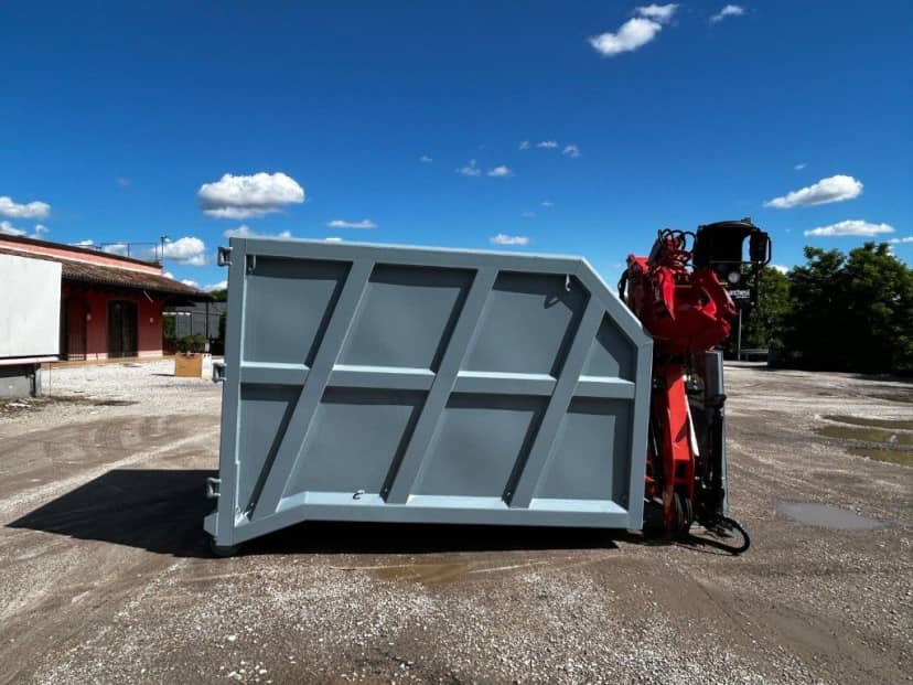 CONTAINER NUOVO SCARRABILE A CIELO APERTO PER INGOMBRANTI CON GRU · 4,2 m · 18 m³ · Rif. 24-N-34 — foto 2 di 10
