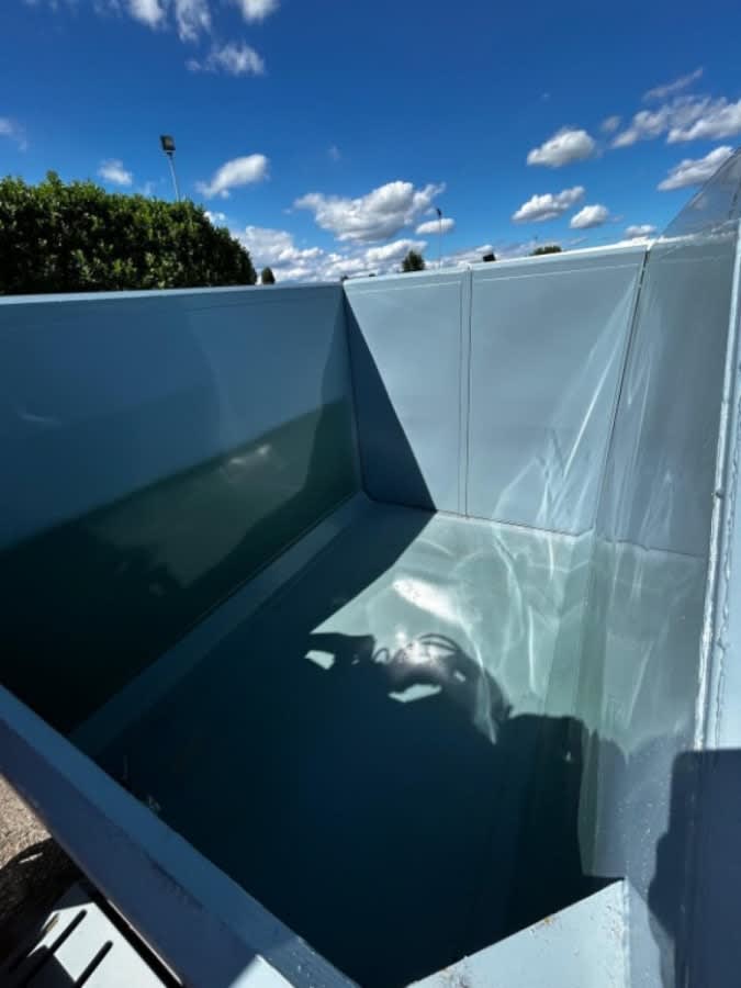 CONTAINER NUOVO SCARRABILE A CIELO APERTO PER INGOMBRANTI CON GRU · 4,2 m · 18 m³ · Rif. 24-N-34 — foto 8 di 10