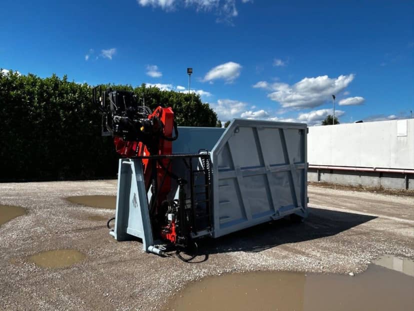 CONTAINER NUOVO SCARRABILE A CIELO APERTO PER INGOMBRANTI CON GRU · 4,2 m · 18 m³ · Rif. 24-N-34 — foto 10 di 10