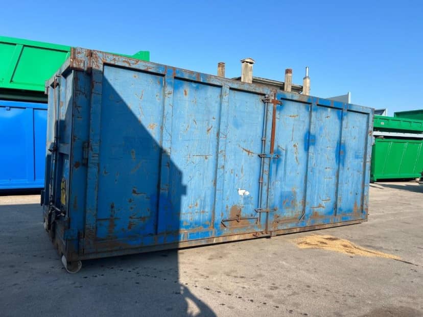 CONTAINER SCARRABILE USATO A CIELO APERTO PER INGOMBRANTI · 6,25 m · 34 m³ · Rif. 26-U-99 — foto 5 di 15