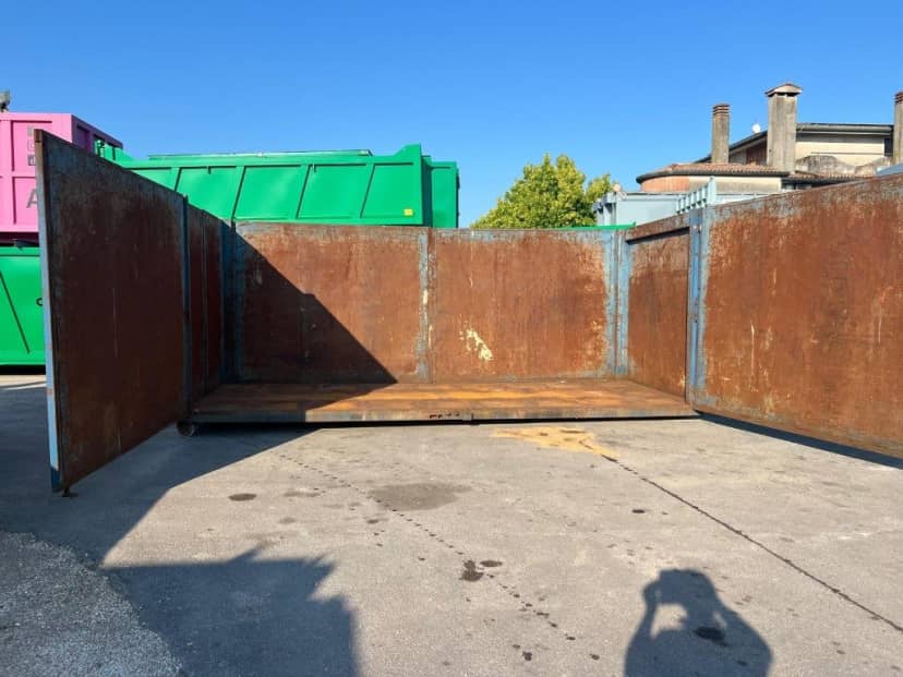 CONTAINER SCARRABILE USATO A CIELO APERTO PER INGOMBRANTI · 6,25 m · 34 m³ · Rif. 26-U-99 — foto 15 di 15