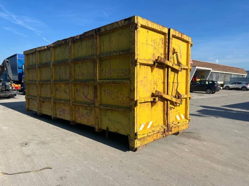 CONTAINER SCARRABILE USATO A CIELO APERTO PER INGOMBRANTI · 6,6 m · 37 m³ · Rif. 26-U-122 — foto 4 di 7