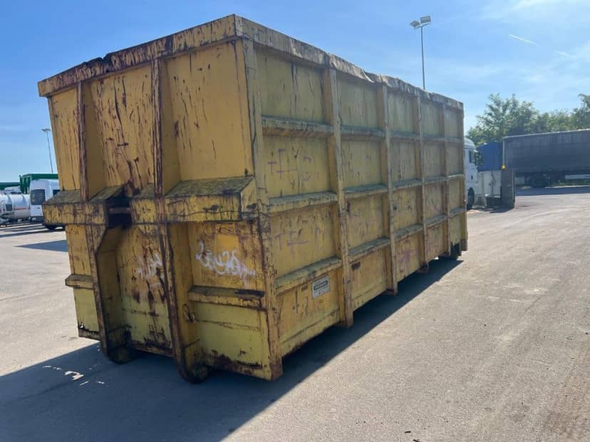 CONTAINER SCARRABILE USATO A CIELO APERTO PER INGOMBRANTI · 6,6 m · 37 m³ · Rif. 26-U-122 — foto 5 di 7