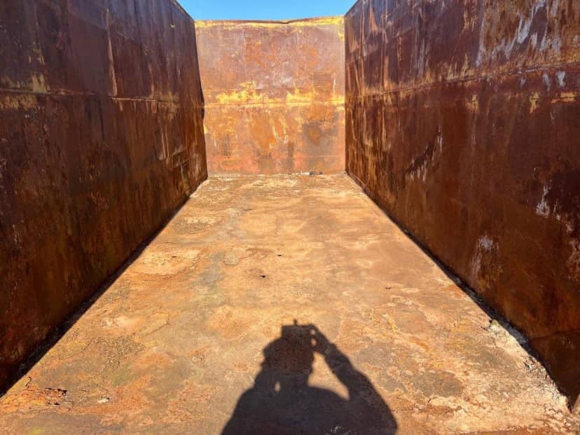 CONTAINER SCARRABILE USATO A CIELO APERTO PER INGOMBRANTI · 6,6 m · 37 m³ · Rif. 26-U-122 — foto 7 di 7