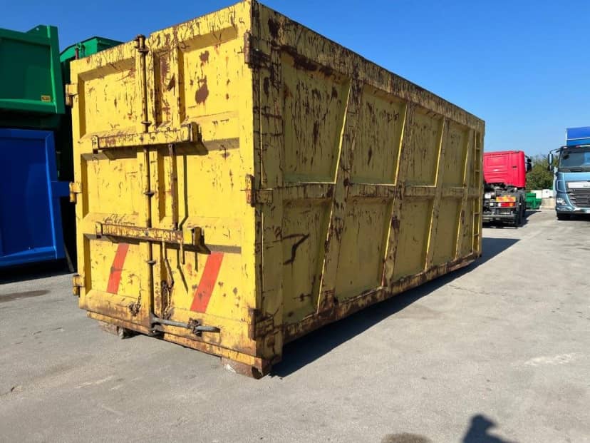 CONTAINER SCARRABILE USATO A CIELO APERTO PER INGOMBRANTI · 6,6 m · 37 m³ · Rif. 26-U-118 — foto 2 di 6