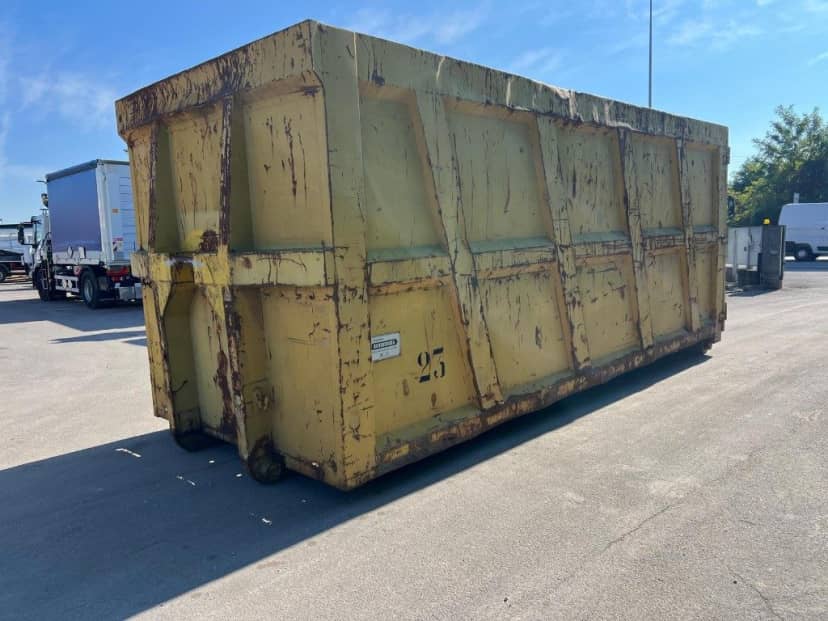 CONTAINER SCARRABILE USATO A CIELO APERTO PER INGOMBRANTI · 6,6 m · 37 m³ · Rif. 26-U-118 — foto 4 di 6