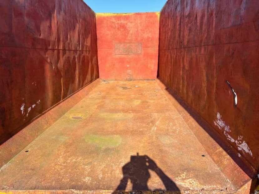 CONTAINER SCARRABILE USATO A CIELO APERTO PER INGOMBRANTI · 6,6 m · 37 m³ · Rif. 26-U-118 — foto 5 di 6