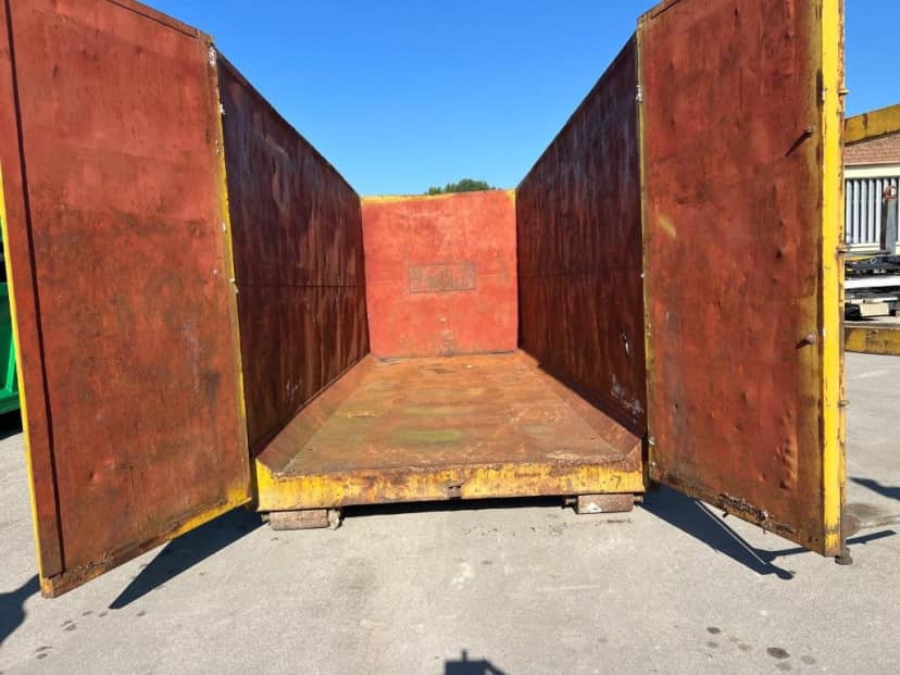 CONTAINER SCARRABILE USATO A CIELO APERTO PER INGOMBRANTI · 6,6 m · 37 m³ · Rif. 26-U-118 — foto 6 di 6