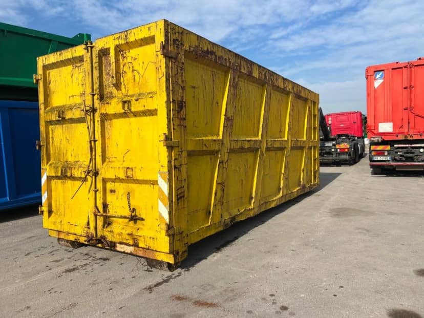 CONTAINER SCARRABILE USATO A CIELO APERTO PER INGOMBRANTI · 6,6 m · 37 m³ · Rif. 26-U-120 — foto 3 di 7