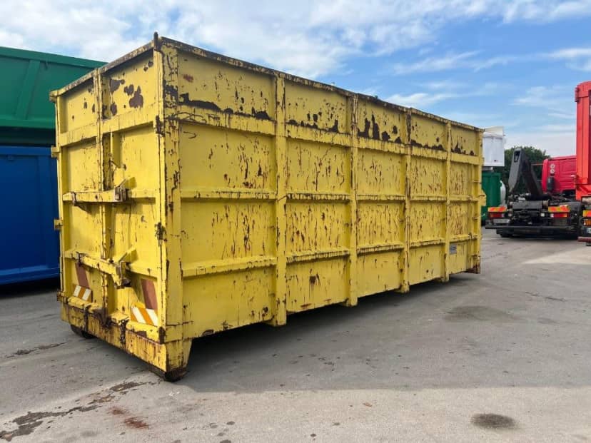 CONTAINER SCARRABILE USATO A CIELO APERTO PER INGOMBRANTI · 6,6 m · 37 m³ · Rif. 26-U-121 — foto 3 di 7