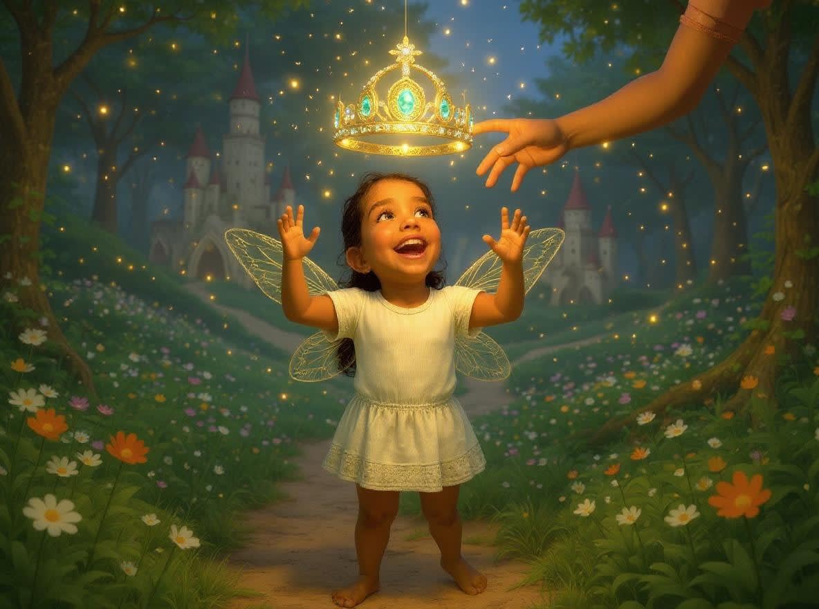 Shreya's Magical Birthday Adventure — illustration for page 10