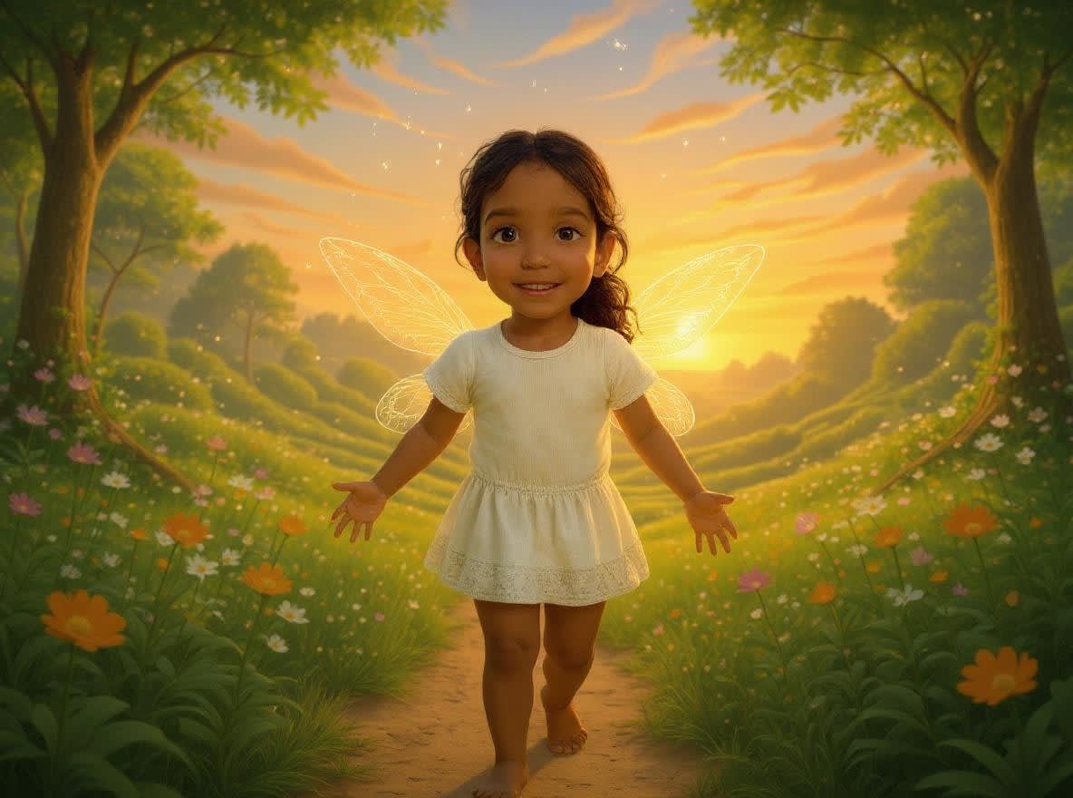 Shreya's Magical Birthday Adventure — illustration for page 12