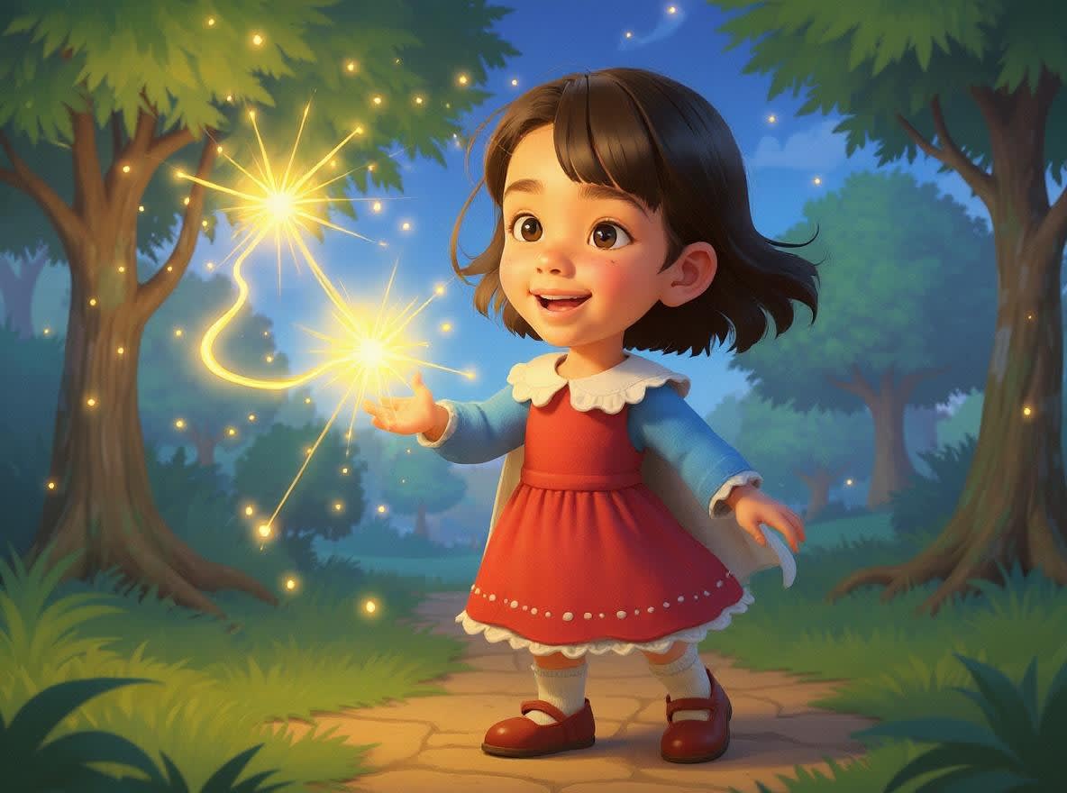 Shreya and the Quest of the Starlit Forest — illustration for page 11