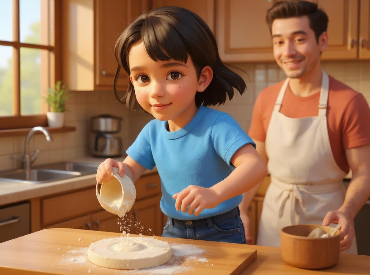 Shreya's Magical Bakery Adventure — illustration for page 5