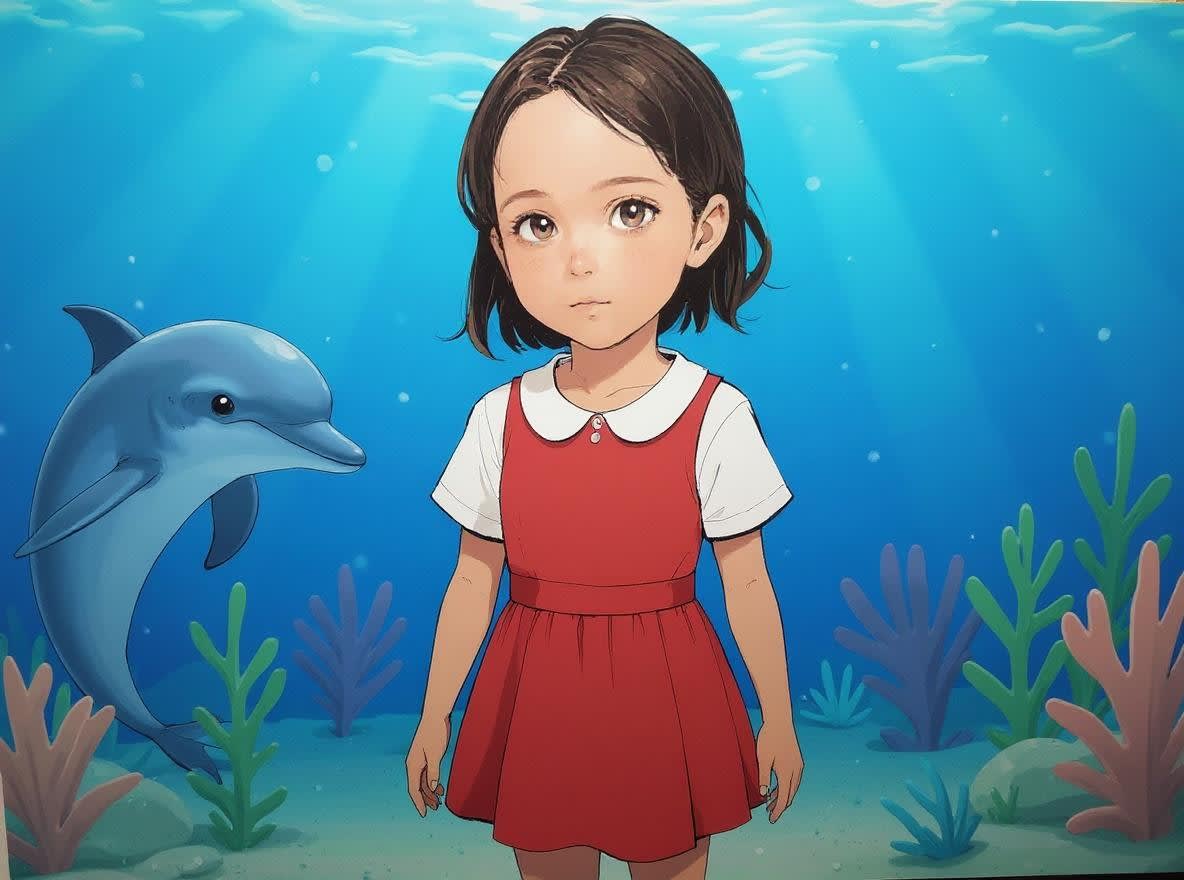 Aahana's Magical Beach Adventure — illustration for page 10