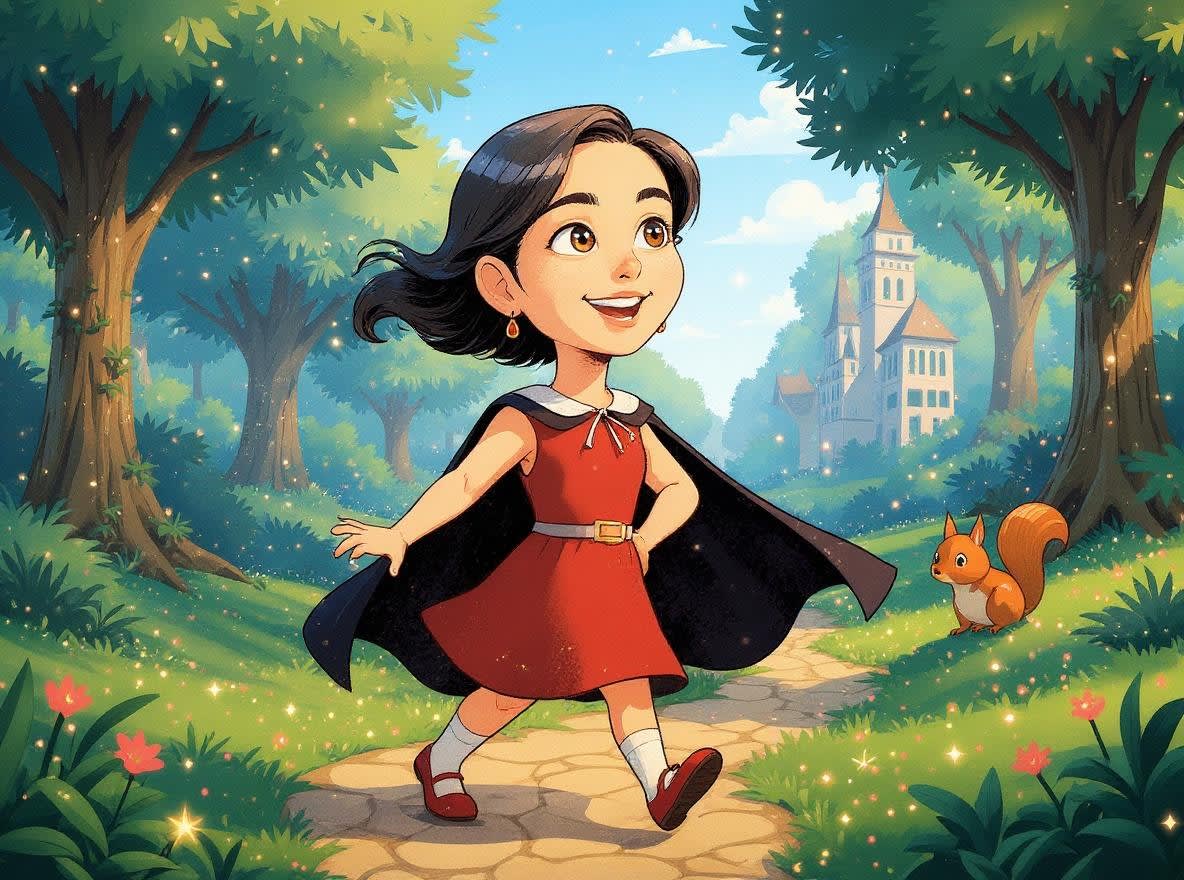 Raahmi the Radiant: A Graduation Adventure — illustration for page 2