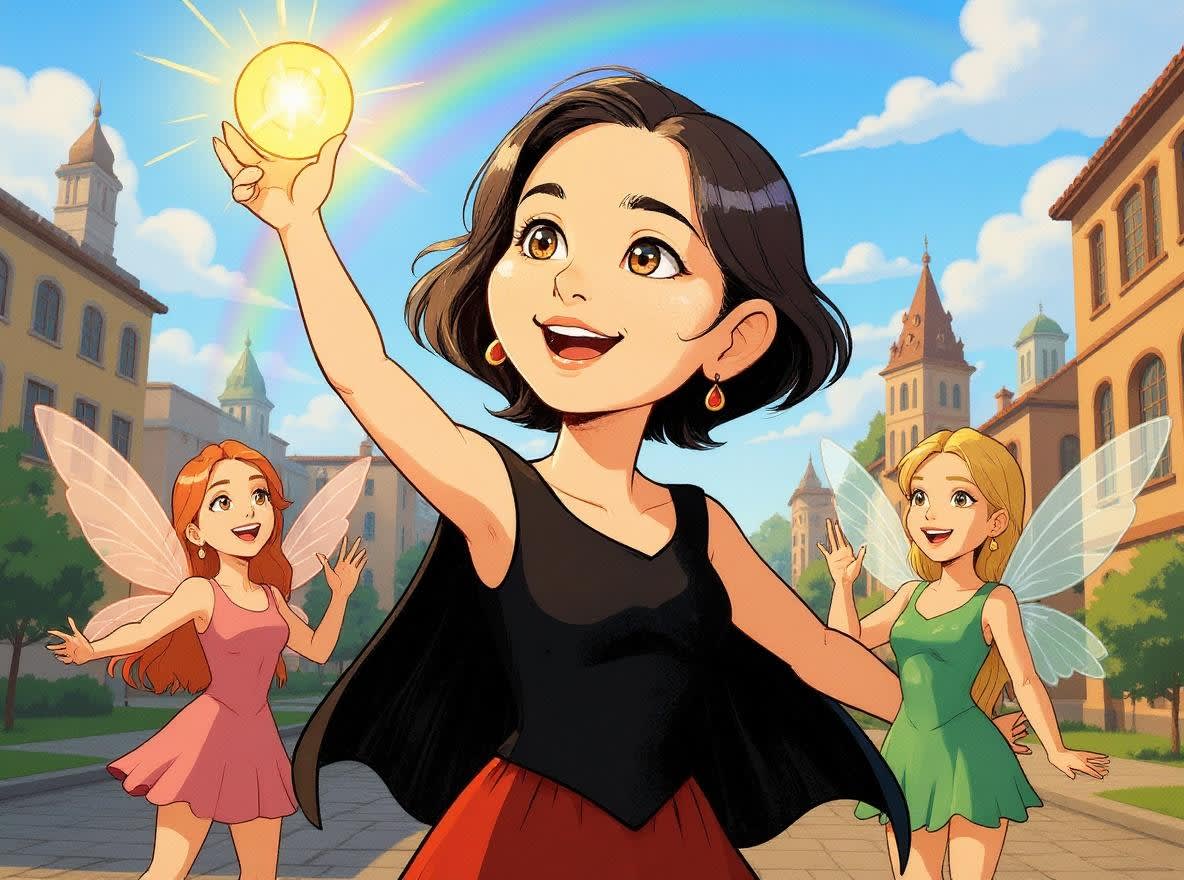 Raahmi the Radiant: A Graduation Adventure — illustration for page 10
