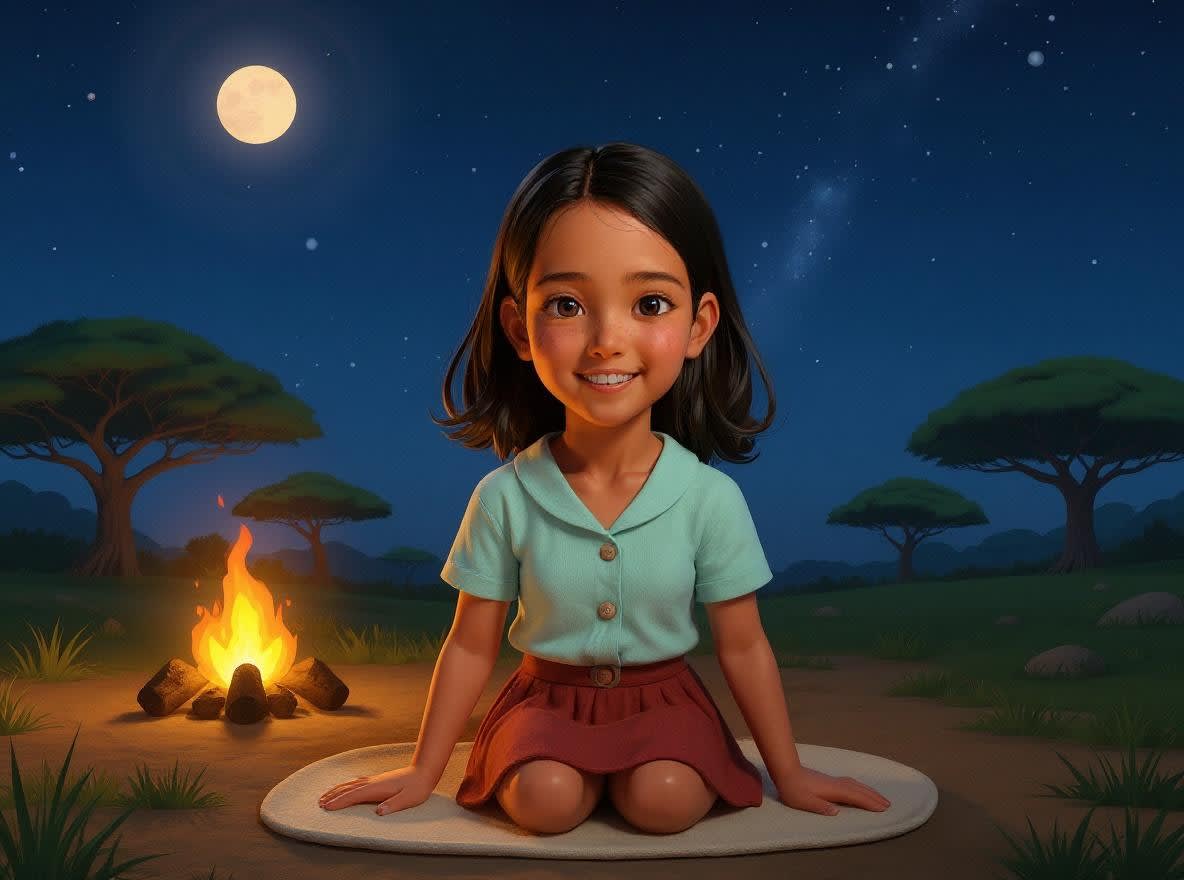Shreya's Amazing Animal Safari — illustration for page 11