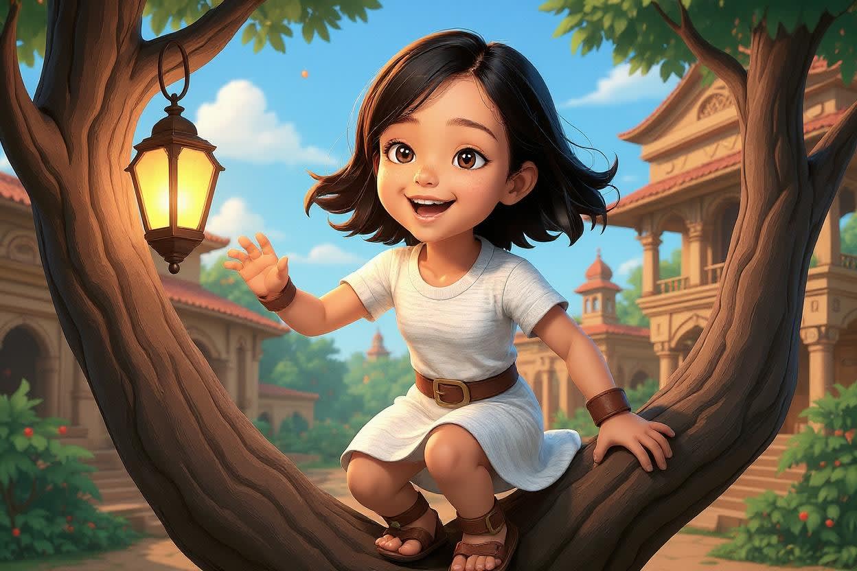 Aahana's Diwali Adventure — illustration for page 10