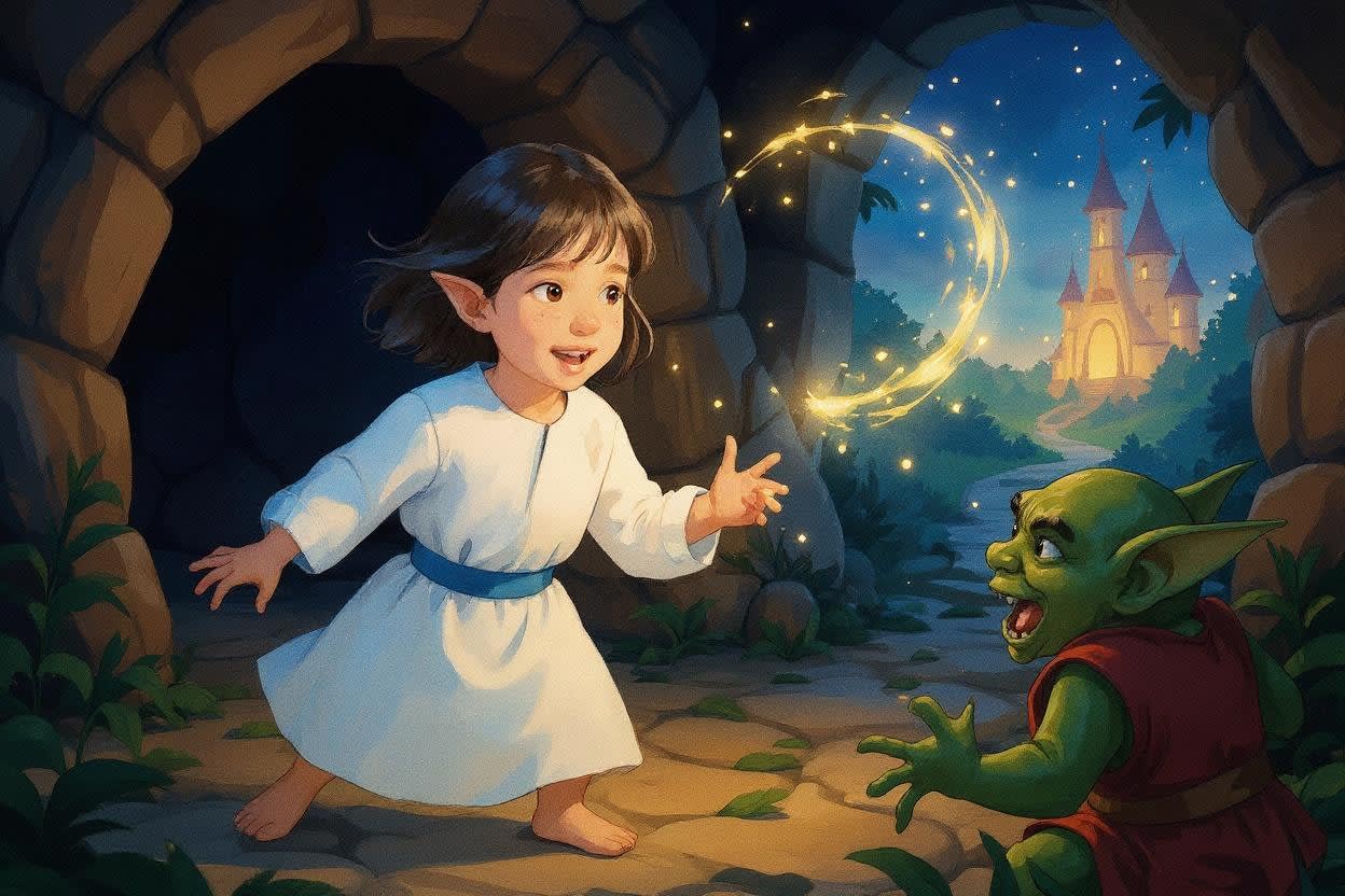 Shreya and the Festival of Lights — illustration for page 6
