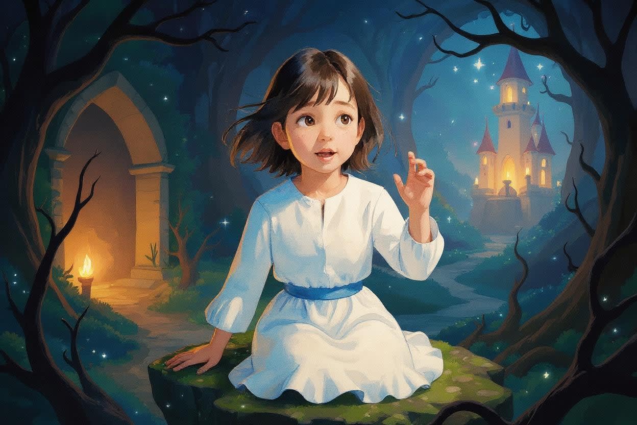 Shreya and the Festival of Lights — illustration for page 7