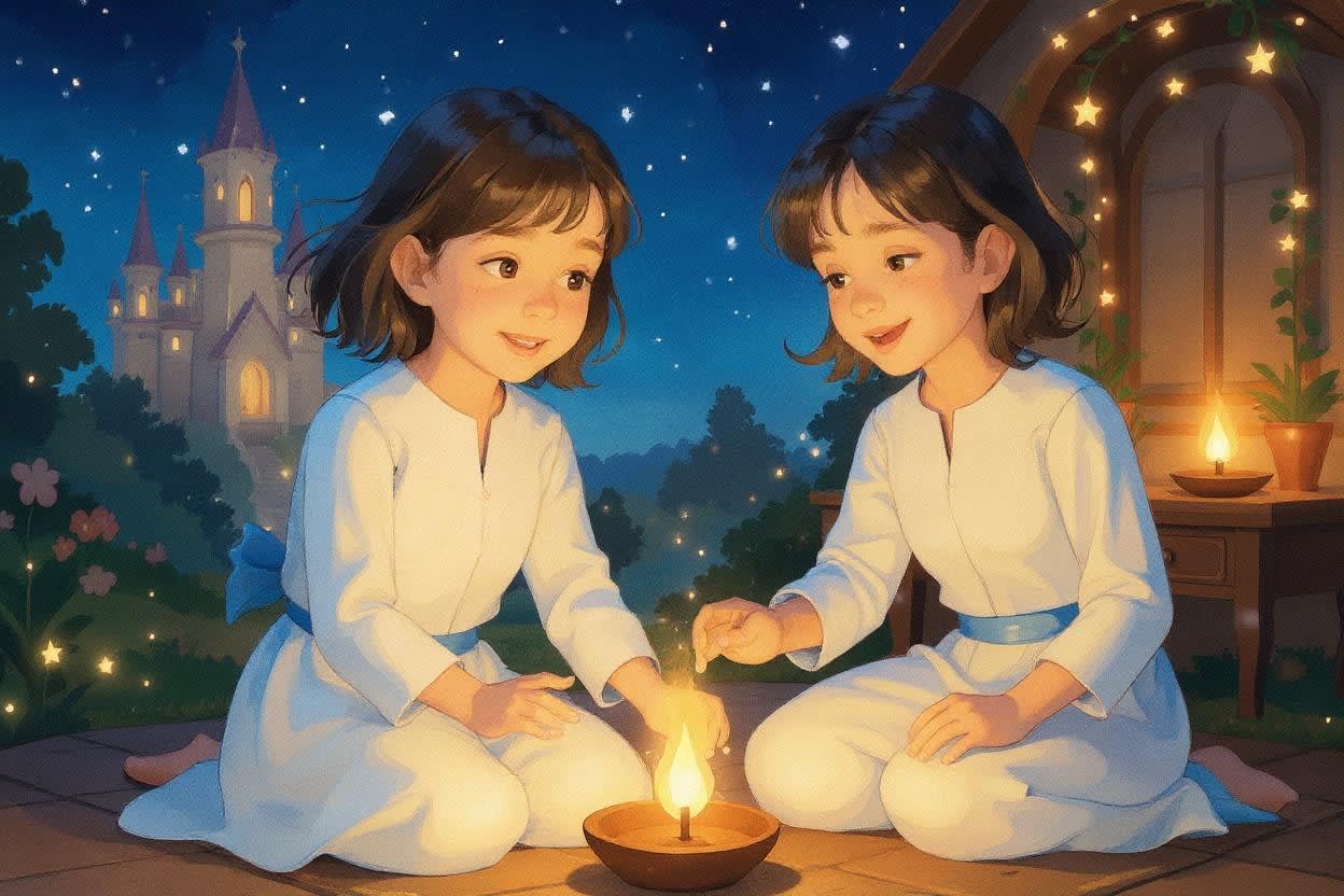 Shreya and the Festival of Lights — illustration for page 12