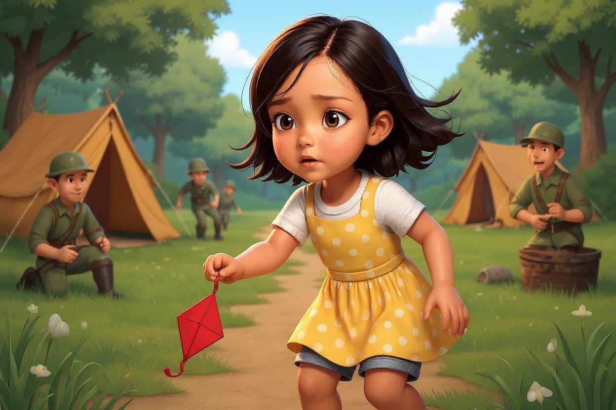 Aahana's Mountain Adventure — illustration for page 5