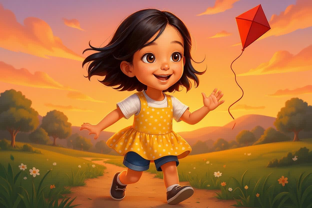 Aahana's Mountain Adventure — illustration for page 12