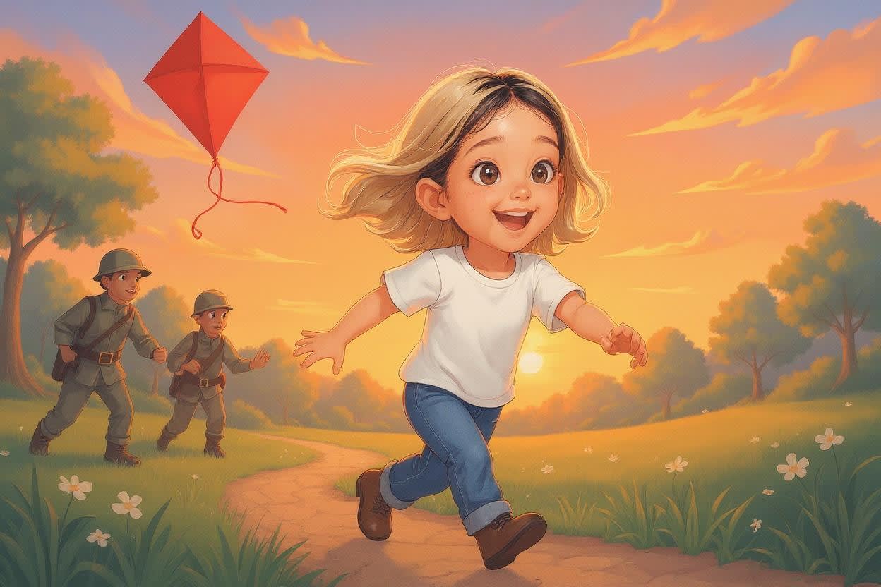 Shreya's Mountain Adventure — illustration for page 12