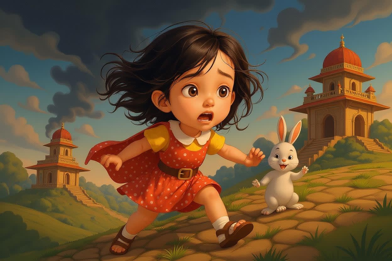 Aahana and the Magical Quest — illustration for page 5