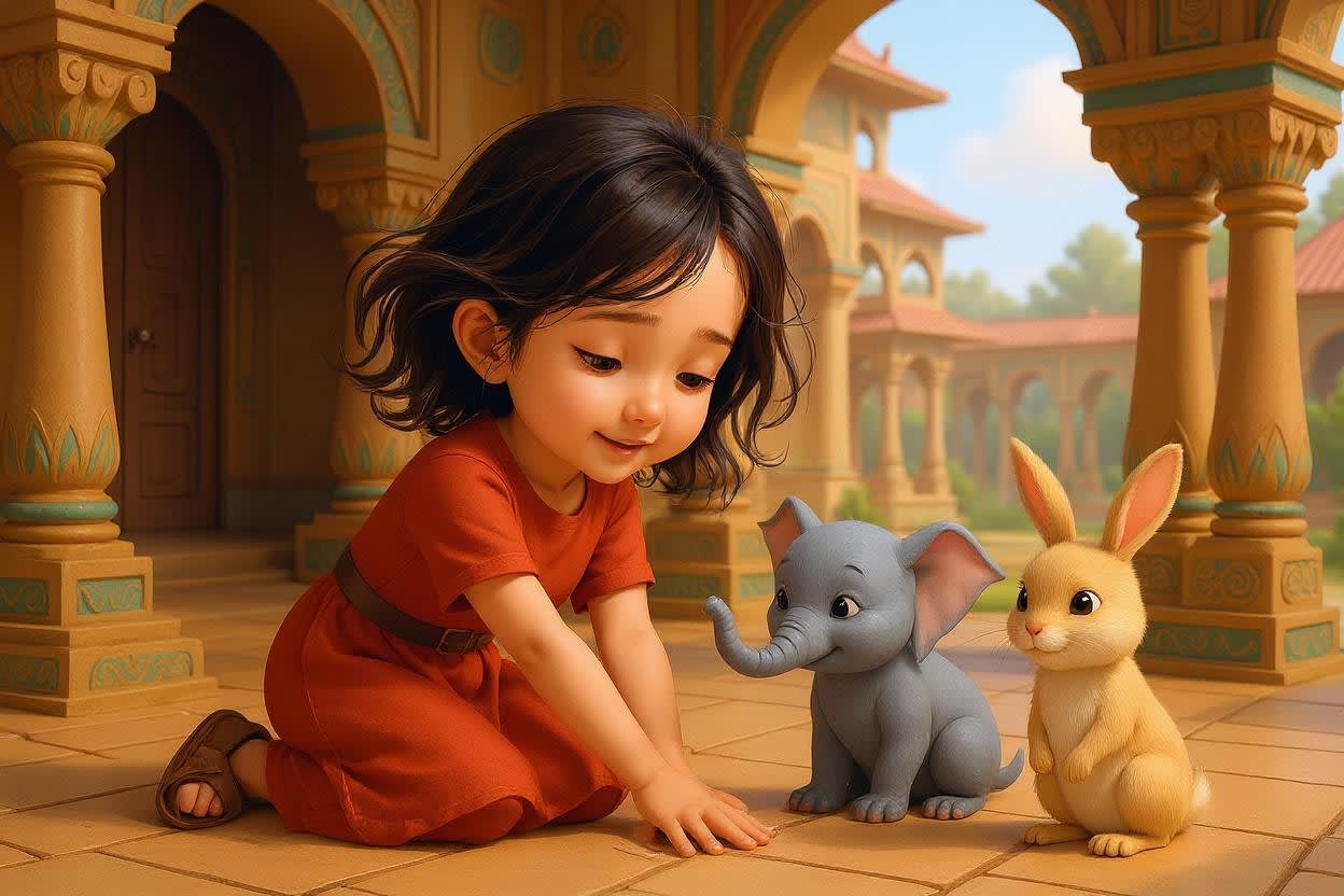 Aahana and the Magical Quest — illustration for page 6