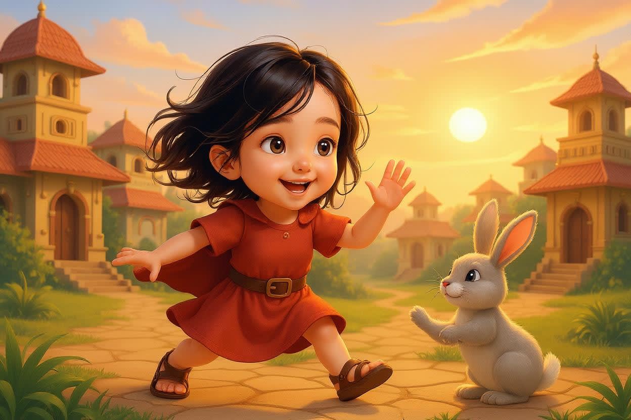 Aahana and the Magical Quest — illustration for page 11