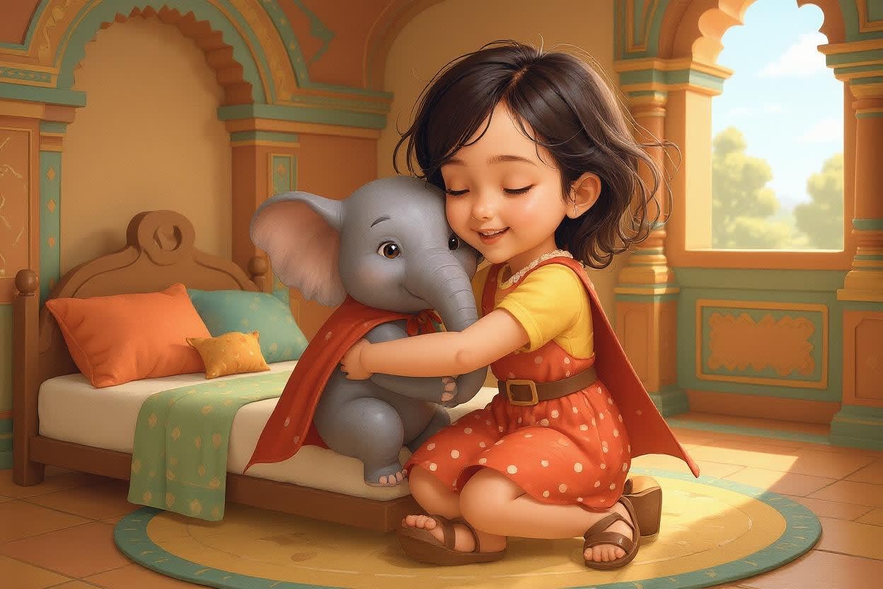 Aahana and the Magical Quest — illustration for page 12