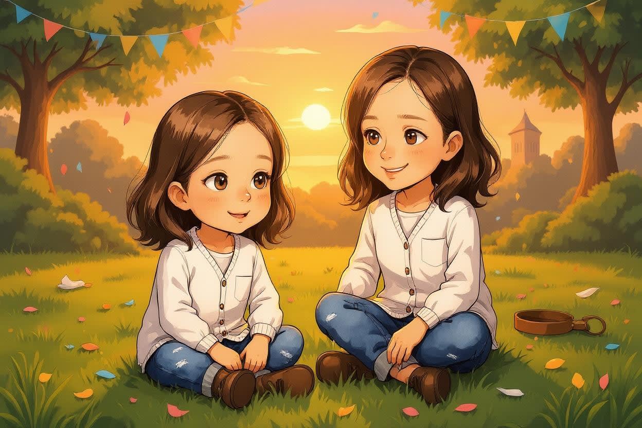 Aahana's Colorful Holi Adventure — illustration for page 12